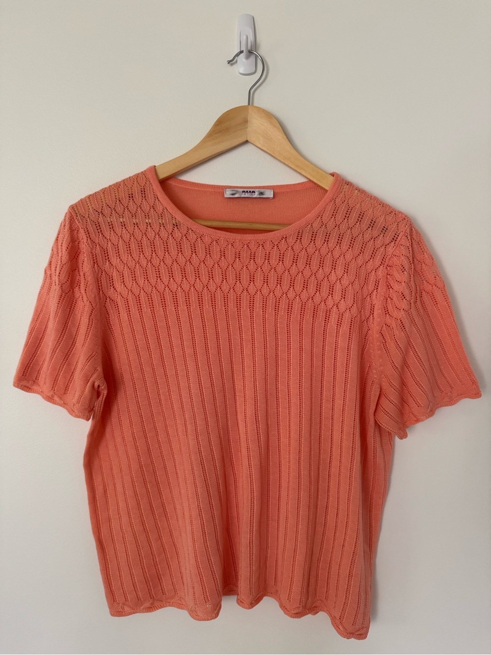 Vintage Coral Blouse